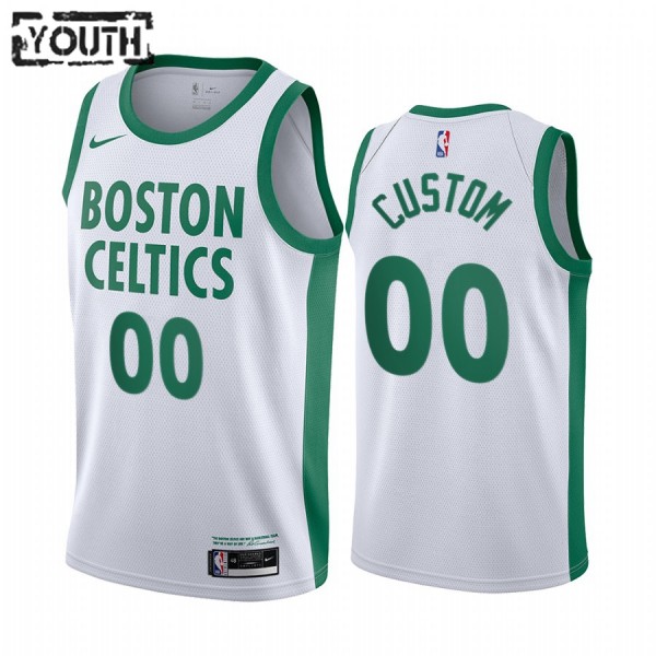Boston Celtics Trikot Benutzerdefinierte 2020-21 City Edition Swingman - Kinder Boston Celtics Trikot Benutzerdefinierte 2020-21 City Edition Swingman - Kinder